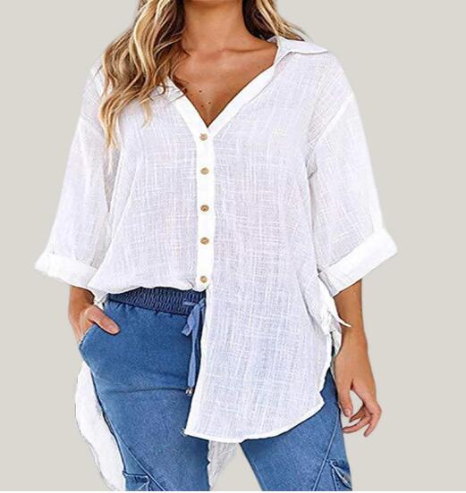 Camisa Longa com Amarração nas Laterais