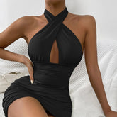 Vestido  Gola Alta