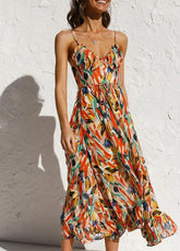 Vestido Longo Colorido