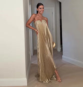 Vestido Longo sem Mangas