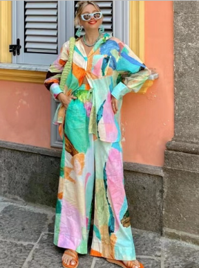 Conjunto Feminino Colorido