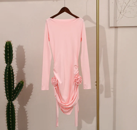 Vestido Curto de Seda