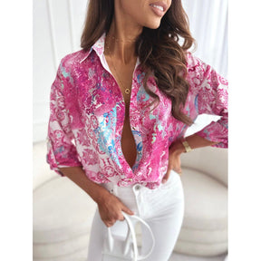 Blusa Estampada Colorida